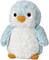 Aurora® Playful Pompom Penguin™ Brights Stuffed Animal - Vibrant Companions - Endless Fun - Blue 6 Inches
